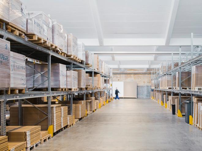 An image featuring the String Furniture headquarters in Sweden.
