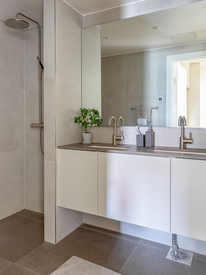 Renovated bathroom