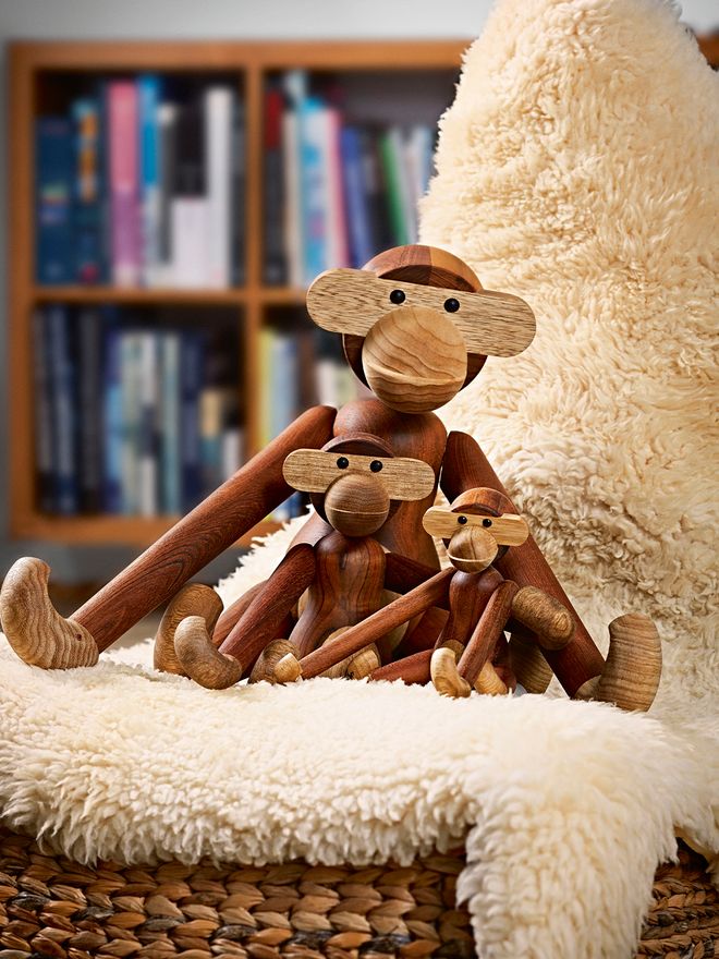 Wooden Monkey by Kay Bojesen