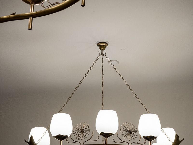 Functionalist Hotel Vaakuna from the 1950s is filled with original lamps by Paavo Tynell