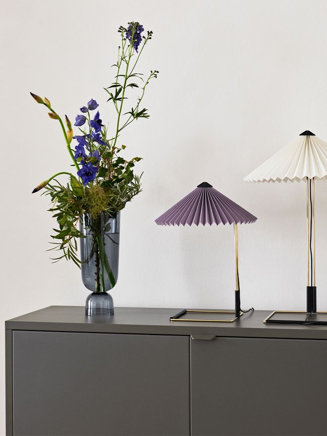 Hay Matin table lamp, small, lavender