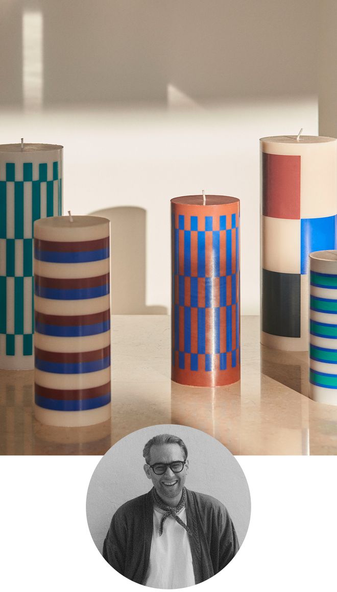 HAY Column candles