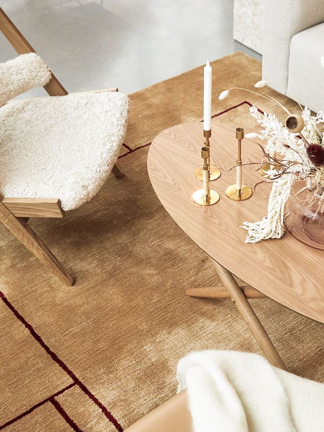 MENU  Duca candle holder, polished brass