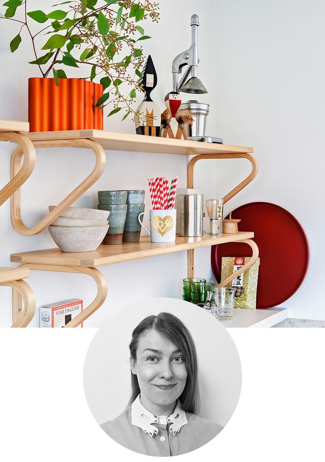 Artek Aalto wall shelf 112B