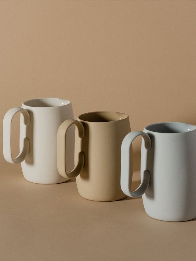 Lokal Helsinki  Lokki jug, white