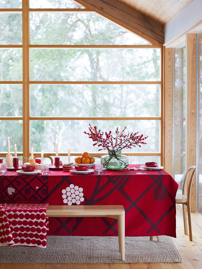 Marimekko table setting