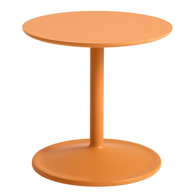 Muuto  Soft side table, 48 cm, orange