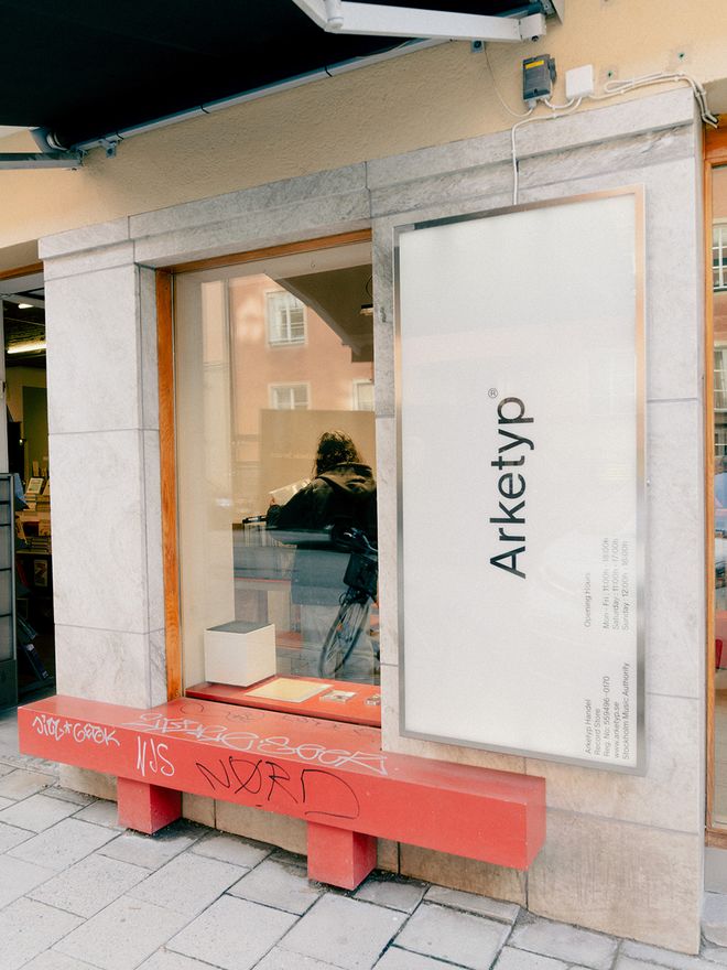 Arketyp record store in Stockholm