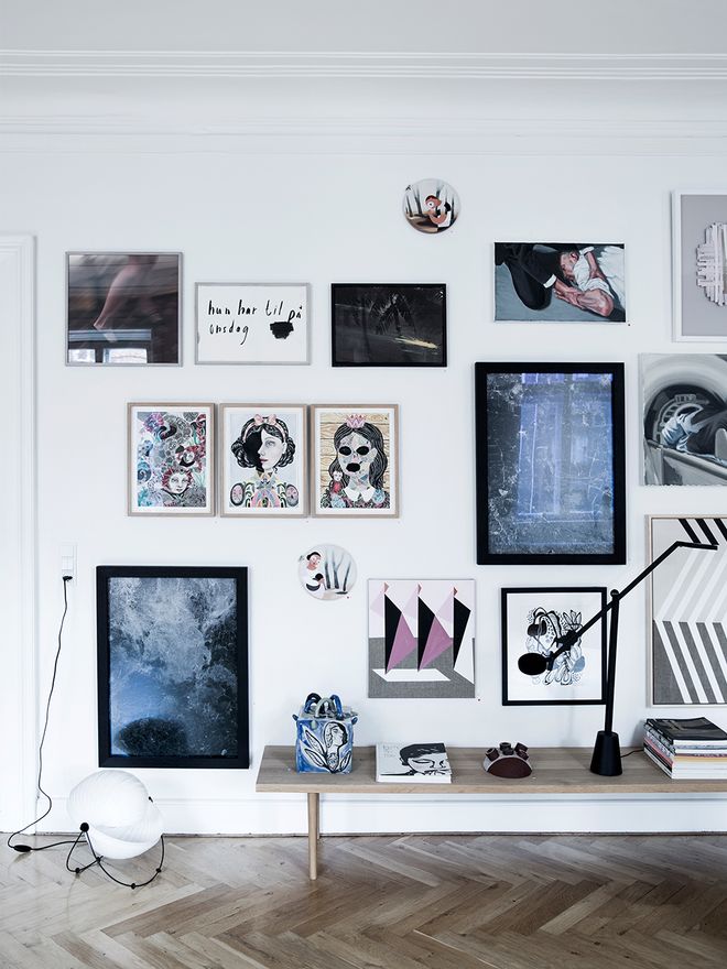 Decorating with art