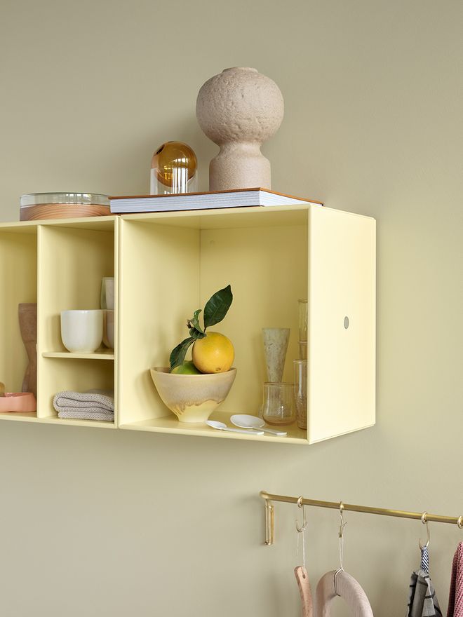 Image of bright-colored furniture from the brand Montana.