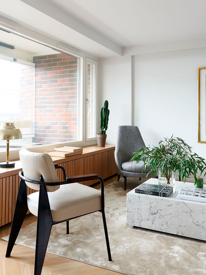 The Fauteuil Direction chair by Vitra.