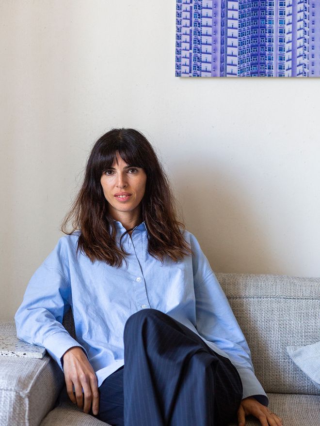A portrait of architect Gabrielle Toledano