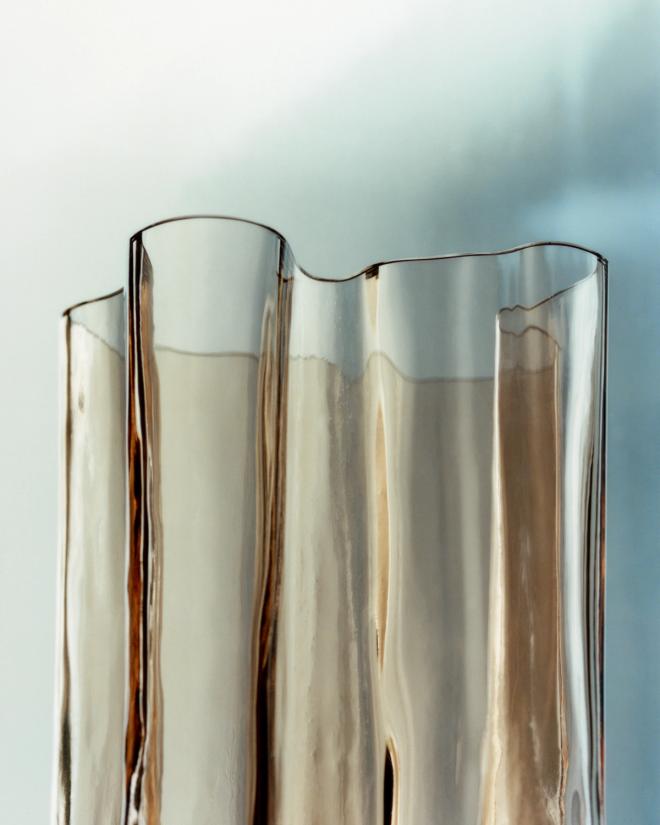Aalto maljakko, 200 mm, Tones of Modernism, Rion ruskea