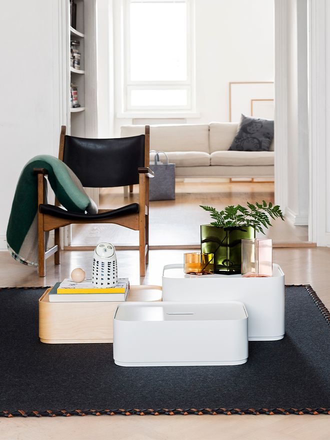 Iittalan Vakka box large, white