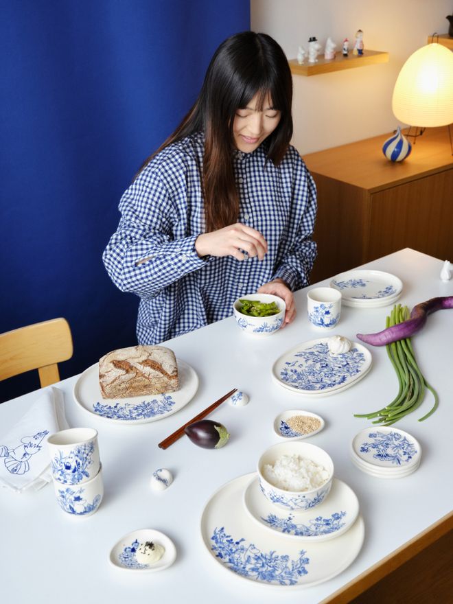 Moomin Arabia Haru dinnerware