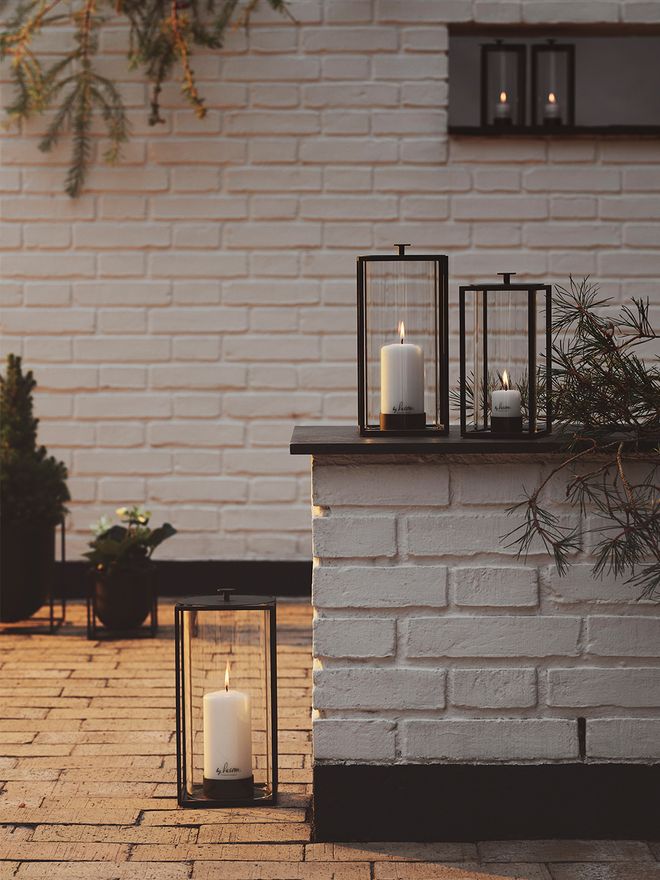 By Lassen Light'In lantern, small, black