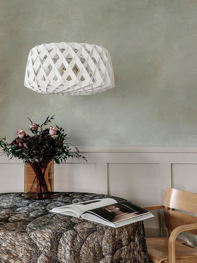 Showroom Finland Pilke 60 pendant in white