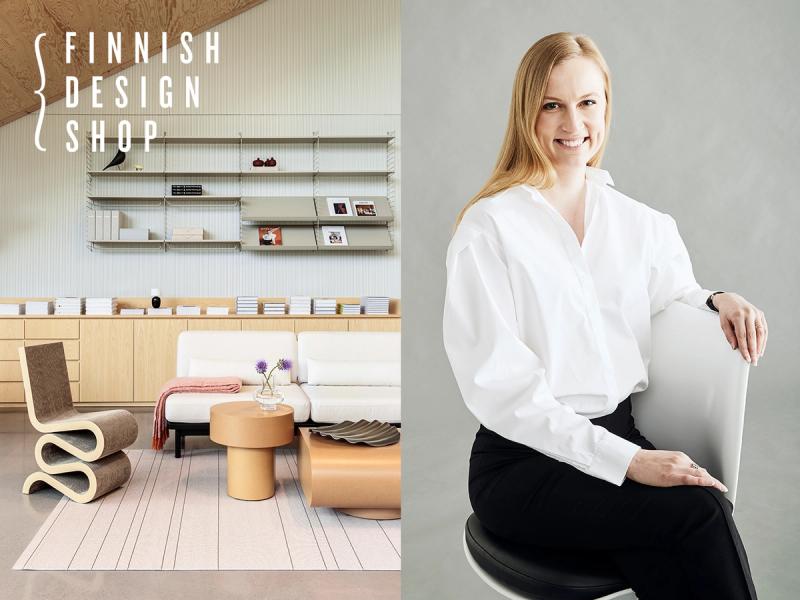 Finnish Design Shopin Reetta Noukka äänestettiin vuoden 2022 verkkokauppa-alan vaikuttajaksi