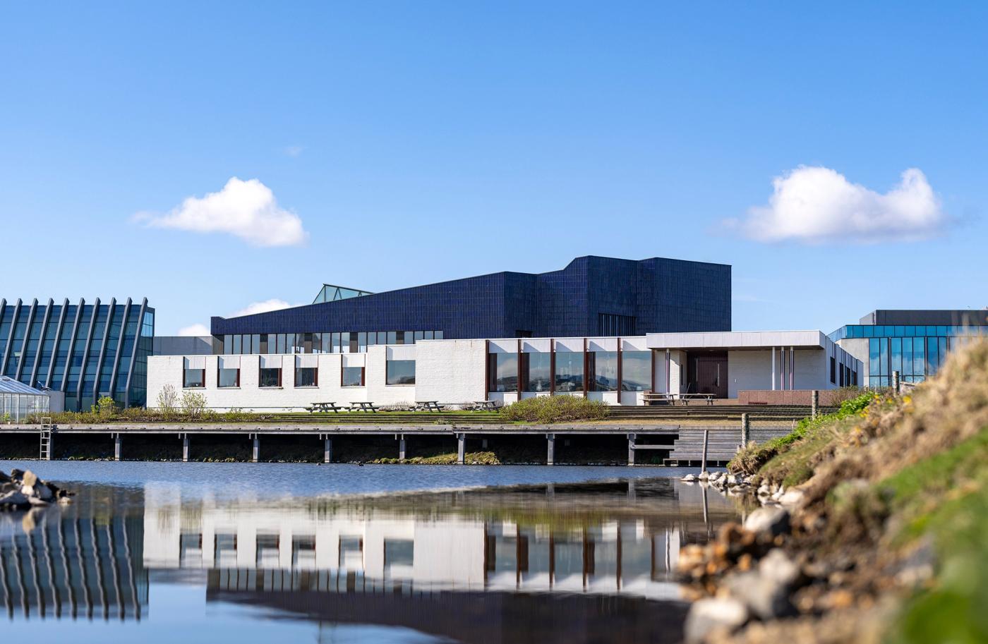The Nordic House in Reykjavik, exterior image