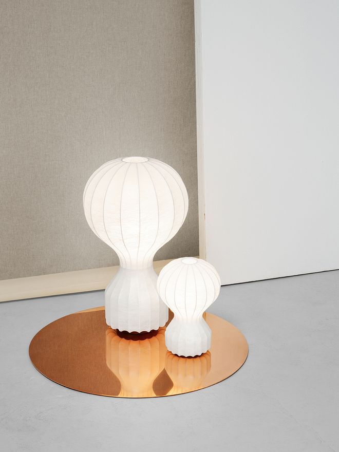 Gatto and Gatto Piccolo lamps by Flos.