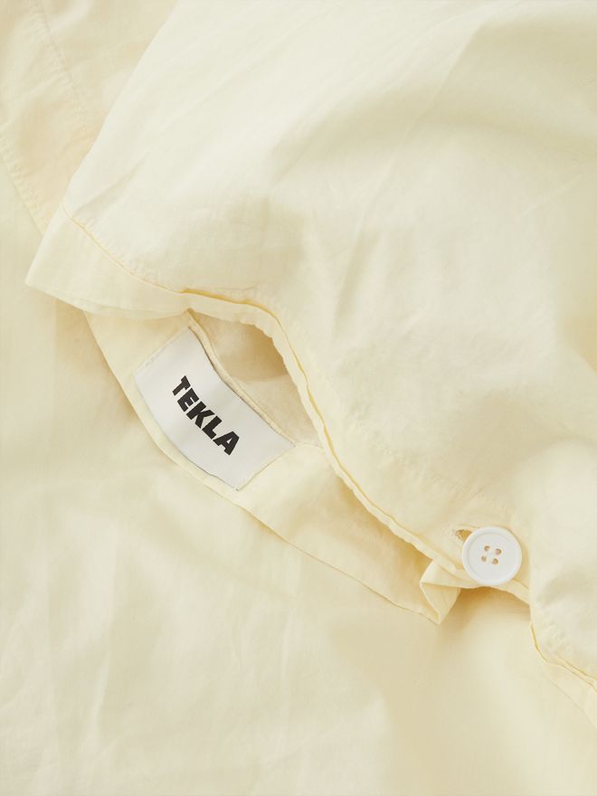 Tekla Single duvet cover, 150 x 210 cm, sunbleach yellow