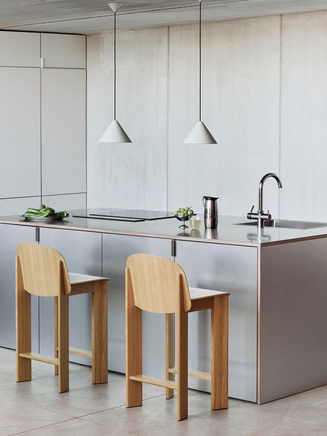 HAY's Chisel bar stools