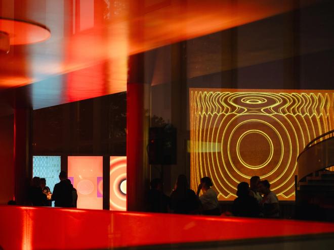 Irene Suosalo visuals at Design Disco