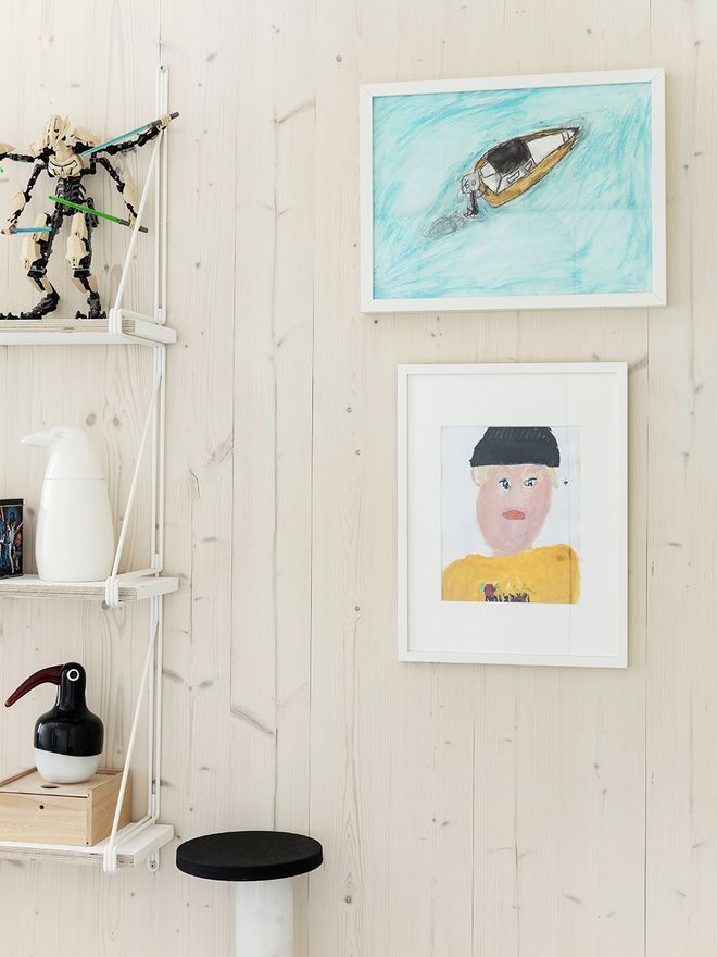 Iittala Birds by Penttinen Nightbird, black-white