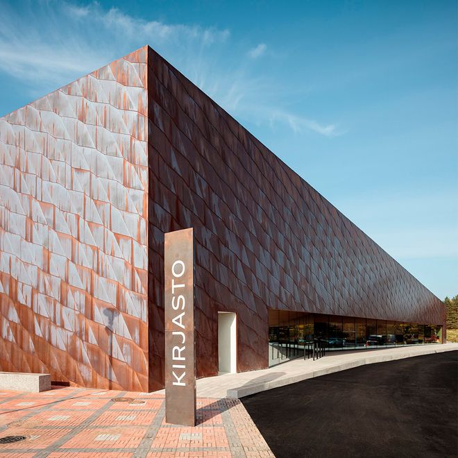 Fyyri Library in Kirkkonummi, Finland