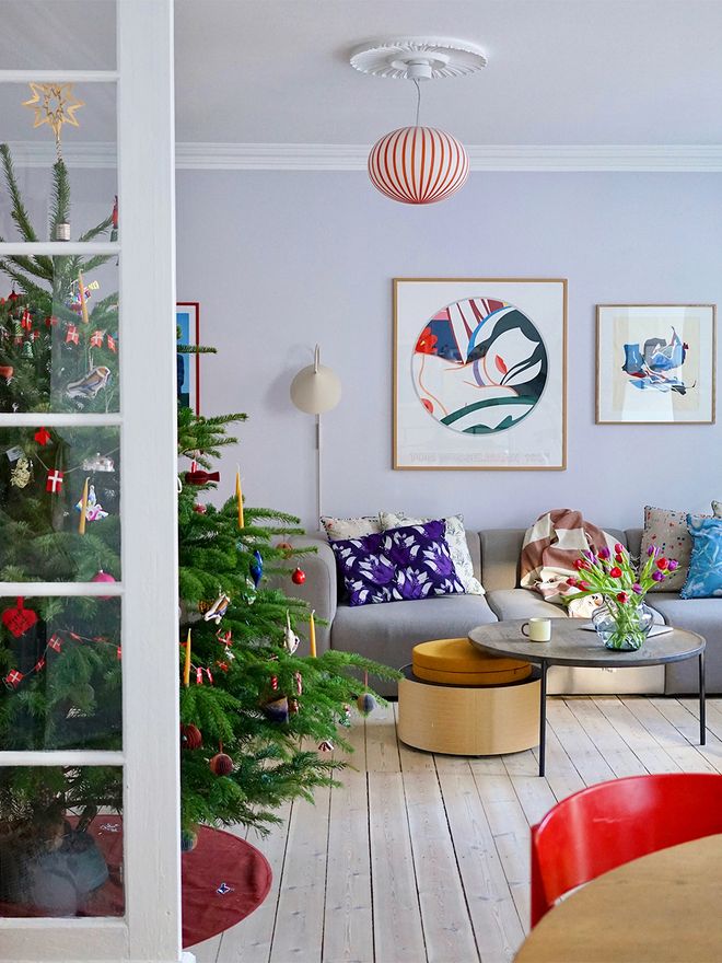 A living room of Sofie Amalie Rolandsen