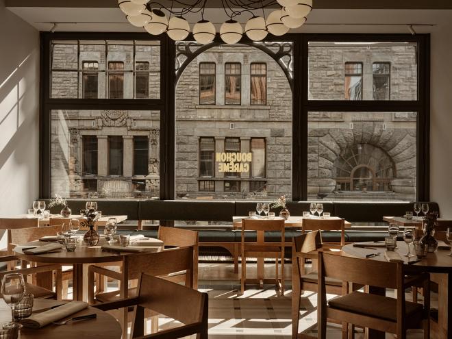 Bouchon Carême restaurant interiors