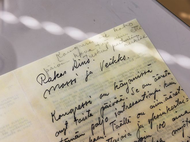 Correspondence between Alvar and Aino Aalto