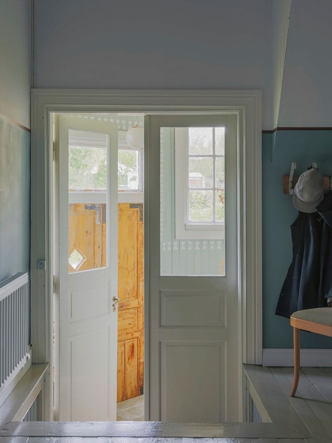 Rosita and Matias renovated an old schoolhouse in Turku