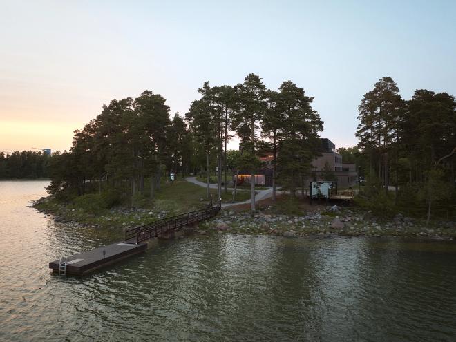 Hanaholmen, sauna