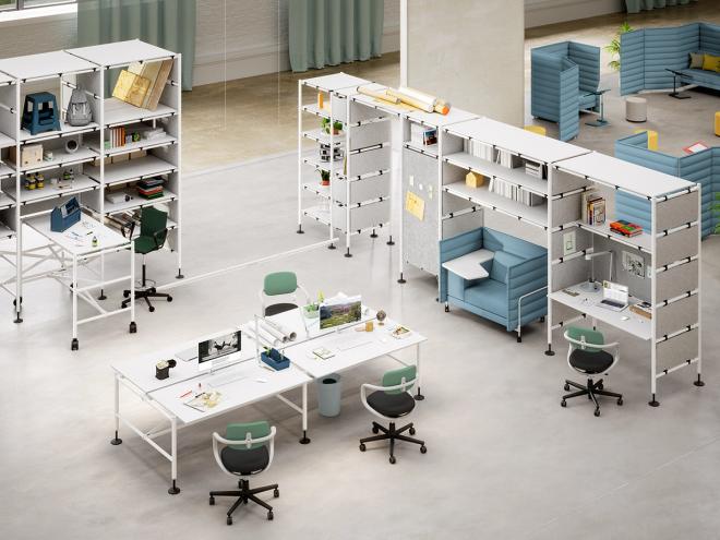 Vitra Comma office furniture