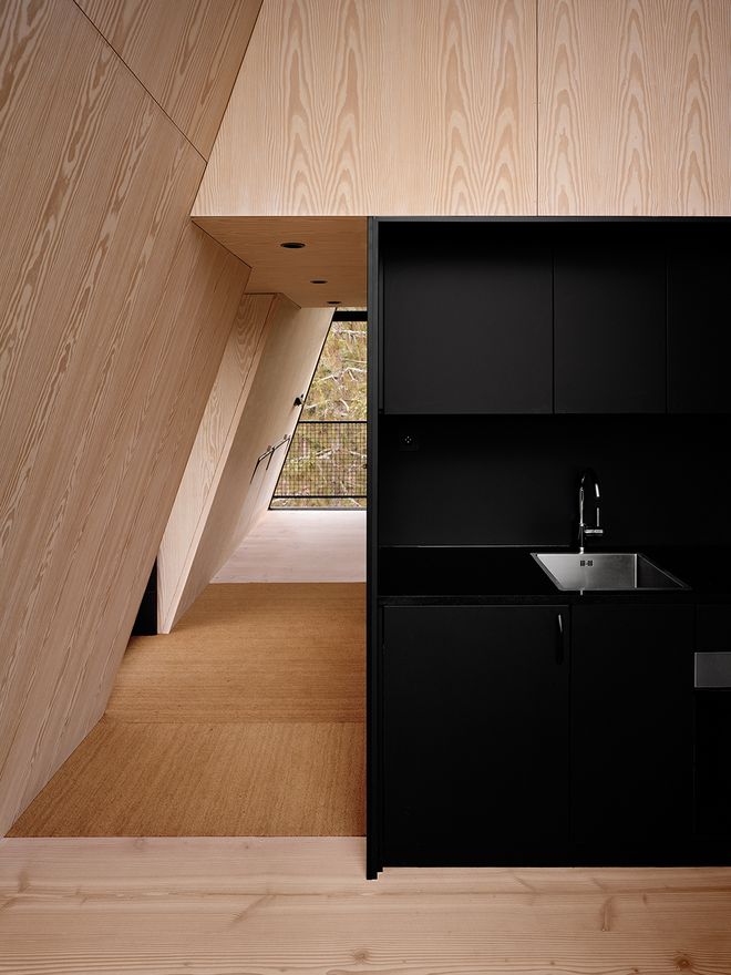 PAN Treetop Cabin interior