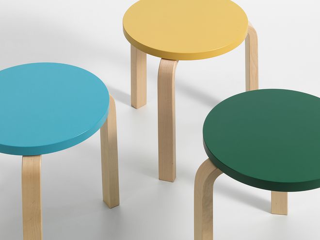 Artek Aalto stool 60, anniversary edition