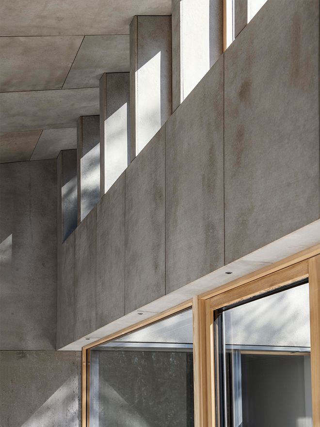 An image featuring the interior of Villa Radal, a private home designed by Olson Lyckefors architects.