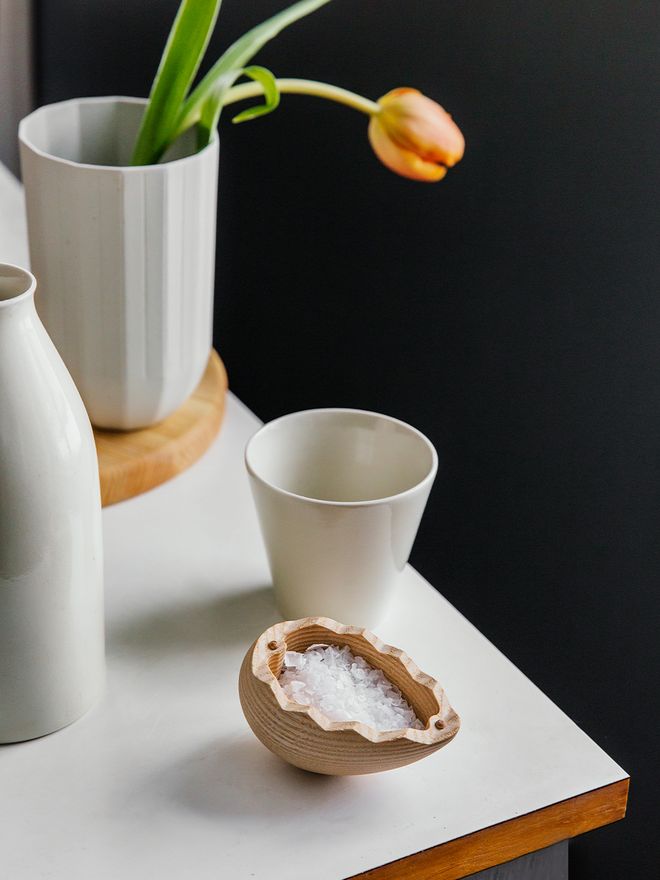 Hay Paper Porcelain vase