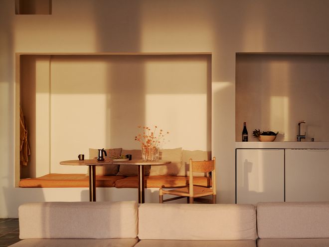 An image featuring the Piperi House, designed by Sigurd Larsen.