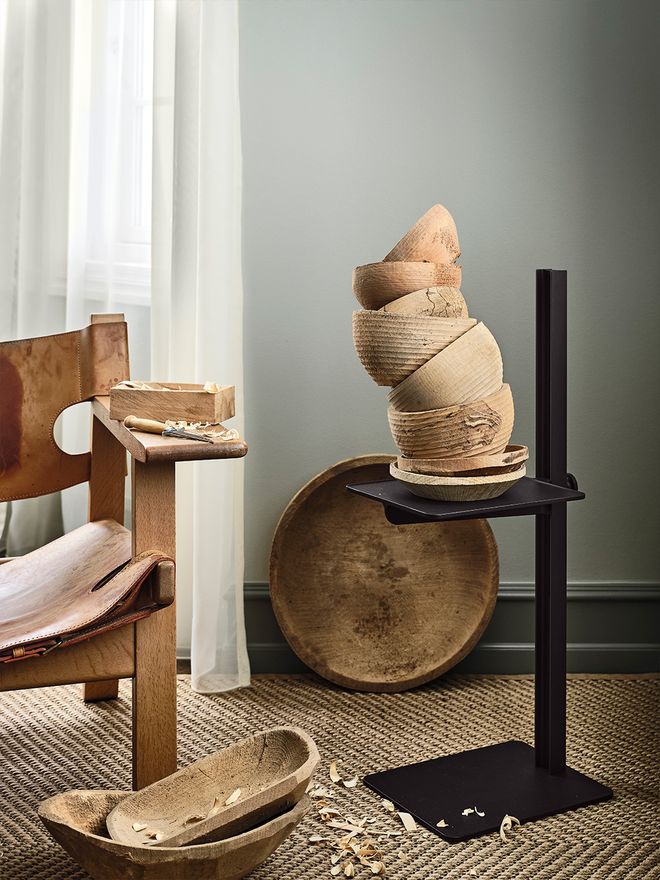 Museum side table by String Furniture