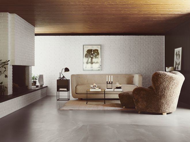 What a wonderful lounge chair! The Tired Man designed by Flemming Lassen invites you to relax