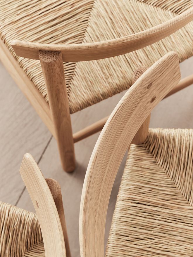 Details of the J39 chair
