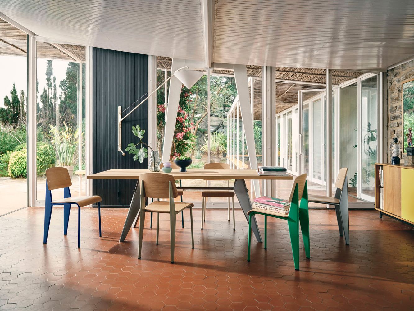 Colors and materials of Jean Prouvé – introducing Vitra's fall