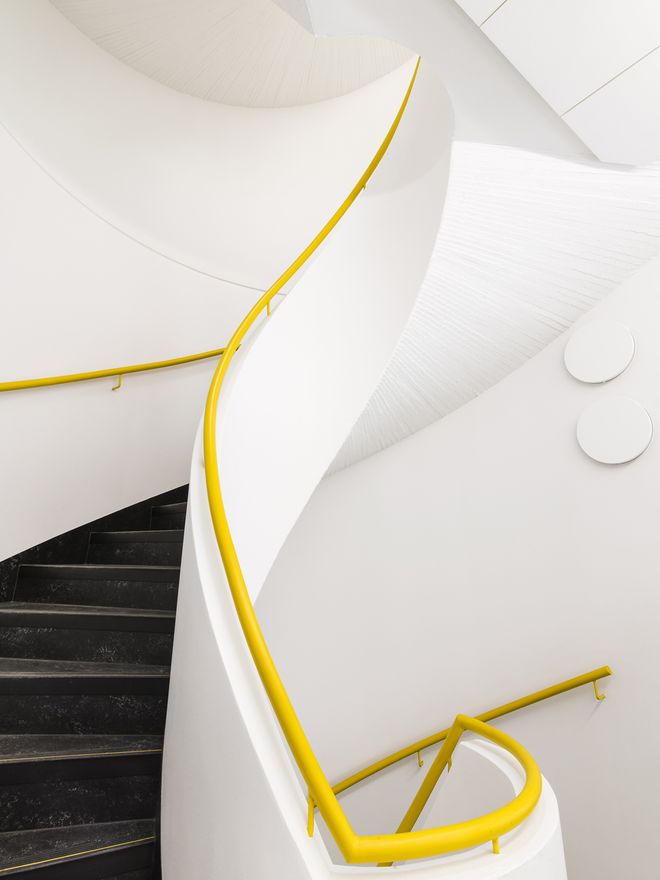 A round staircase