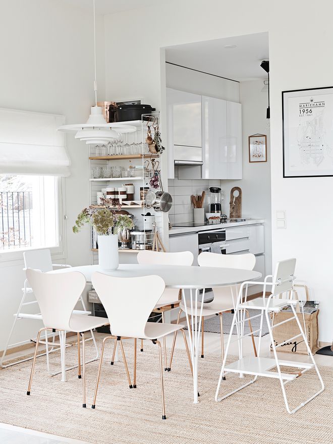 A rural semi-detached close to Helsinki is brimming with hygge and harmony