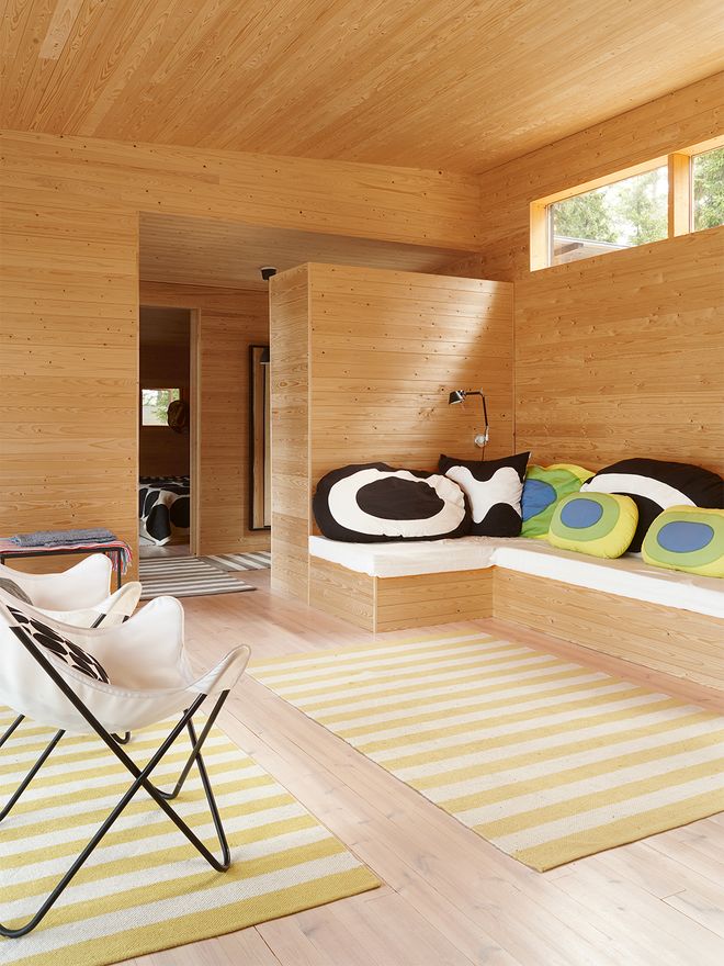 MInna Kemell-Kutvonen's summer cabin