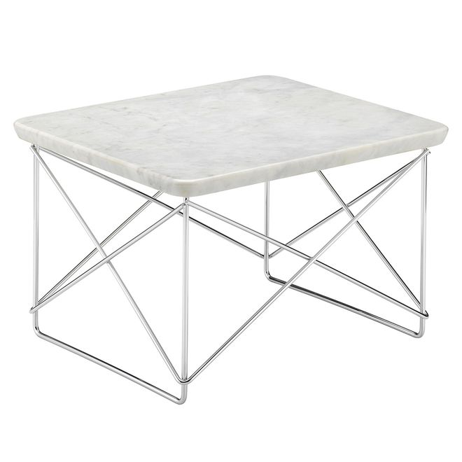Vitra's Occasional table, marble and chrome.