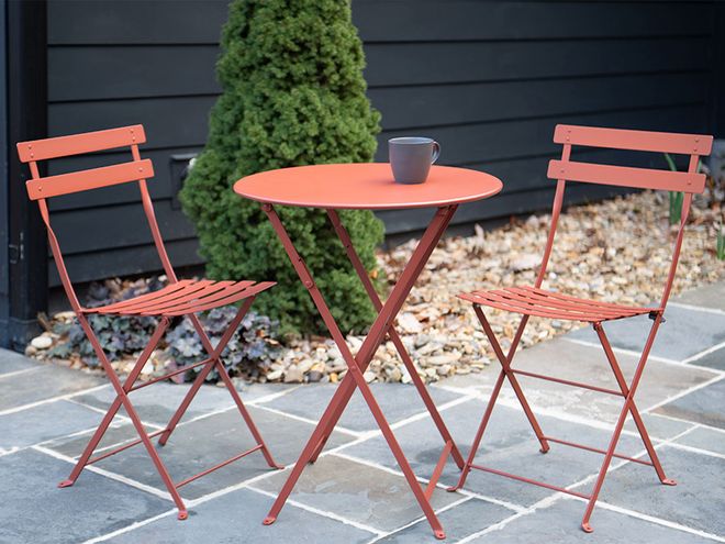 Fermob  Bistro Metal chair, 2 pcs, poppy