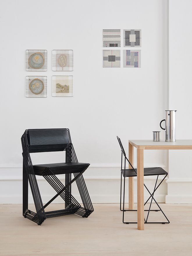 Magnus Olesen X-Line chair, black